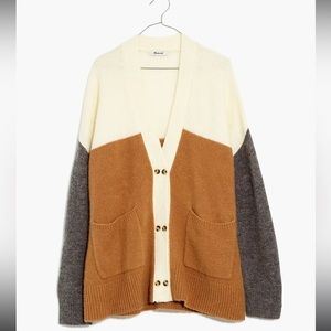 Madewell Allston Double Button Cardigan Sweater